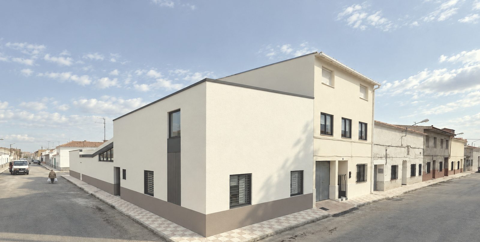 Fotomontaje de la vivienda de Pedro Muñoz en su esquina